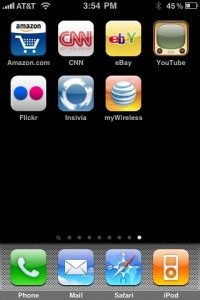 Insivia icon on an iPhone home screen.