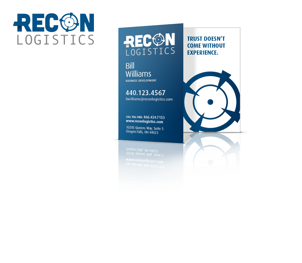 Recon Logistics Branding Print + Graphic Design