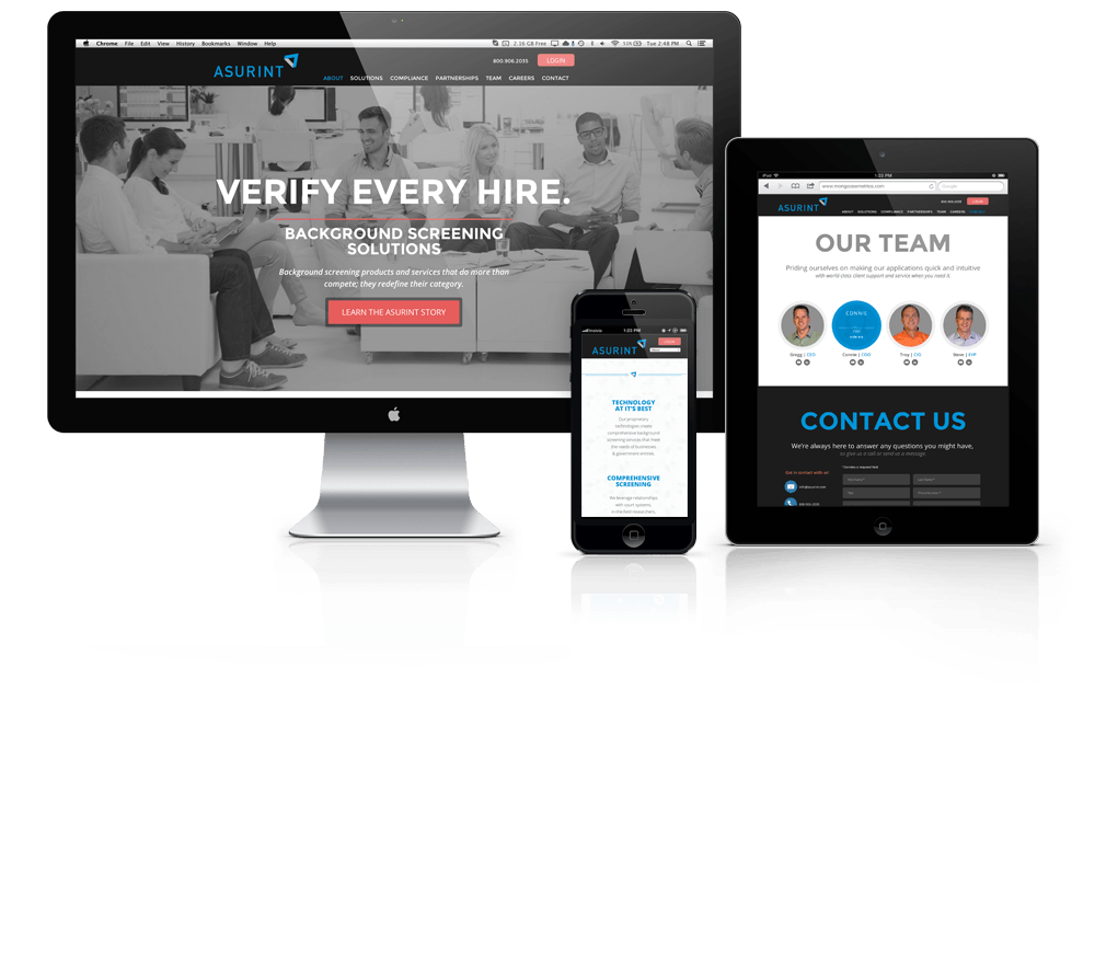 Website Design for Asurint