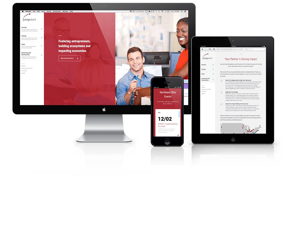 Website Design for JumpStart Inc.