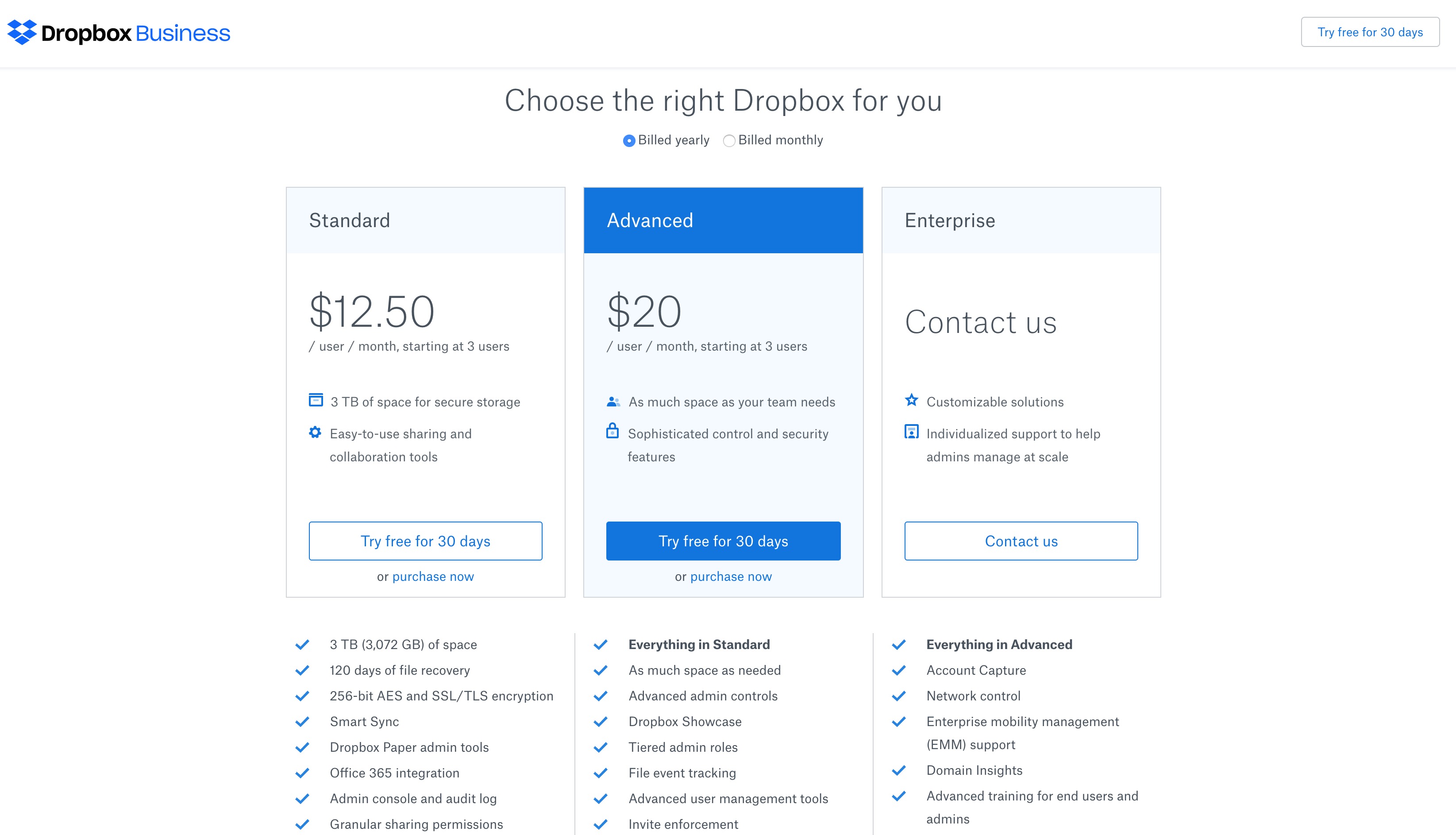 SaaS Dropbox