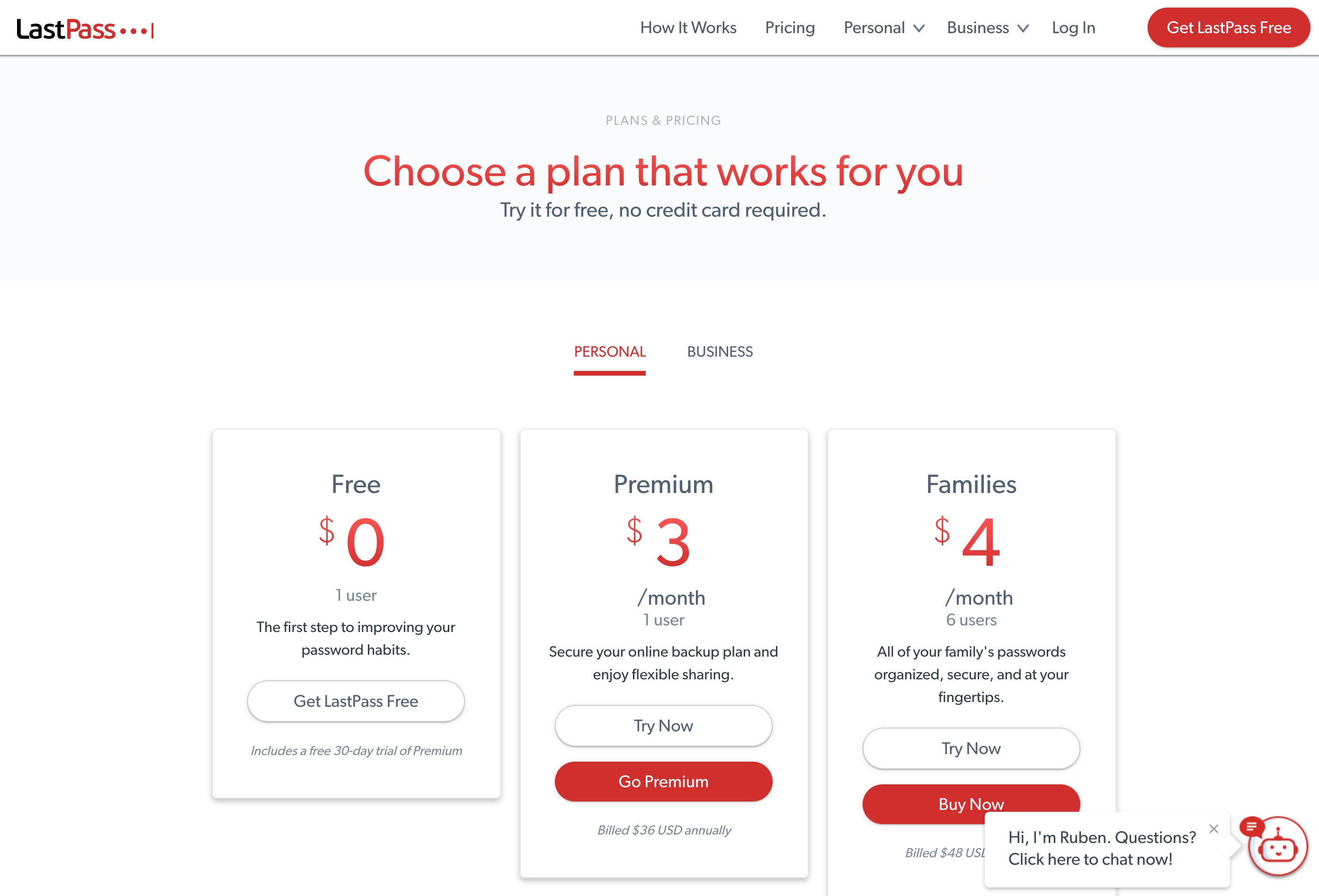 SaaS Pricing Page