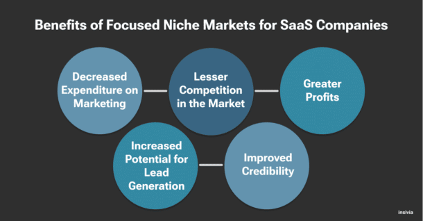 Benefits of focused niche markets for saas companies