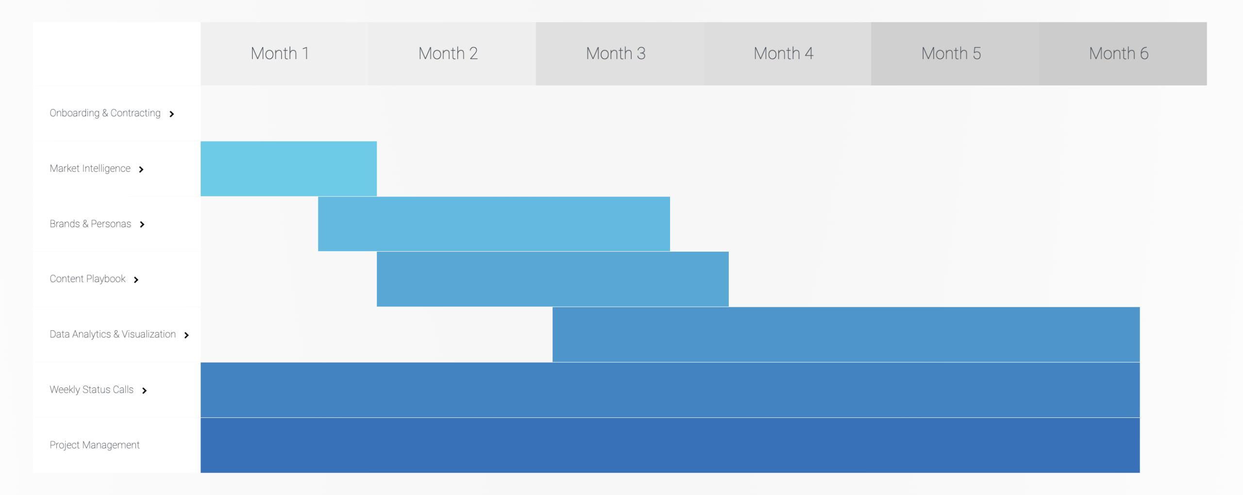 saleslion gantt charts