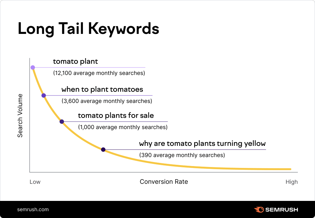 SEMrush Long Tail Keyword SaaS SEO example