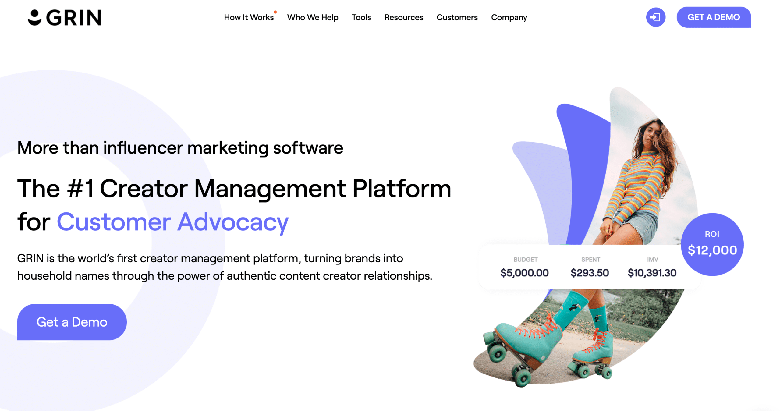 GRIN influencer marketing tool