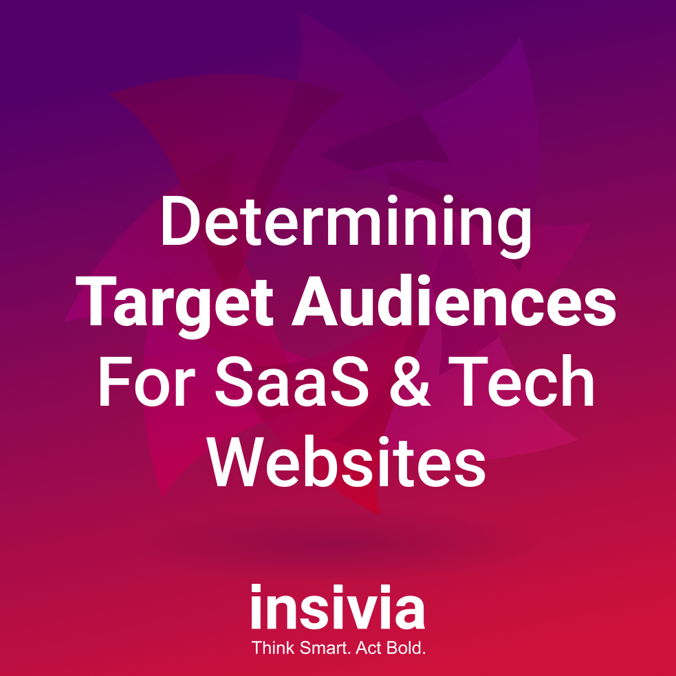 Determining Your Audiences For Your Software or Technology Website