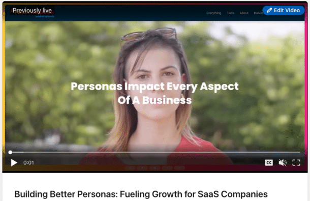Saas personas frictionless